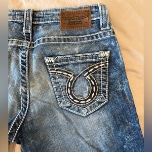 Big Star Women's Distressed Denim Crop Jeans